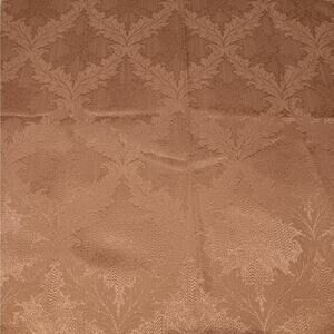 EUC JCPenney Home Collection 4 Gold Jacquard Print Square Cloth Napkins 20X20